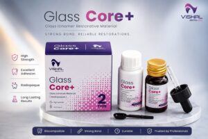 Glass Ionomer Restorative Material (Radiopaque) Glass Core+ Type 2