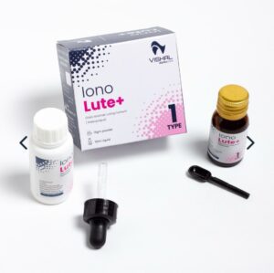 Vishal Iono Lute+ Type 1 Glass Ionomer Luting Cement (15g Powder + 10ml Liquid)