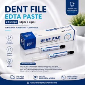 Neelkanth Dent File EDTA Paste 2 Syringe (3gm + 3gm)