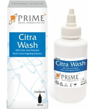 Prime Citra Wash – 20% Citric Acid Solution 30ml