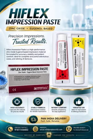 Hiflex Impression Paste – Zinc Oxide Eugenol Based Impression Paste