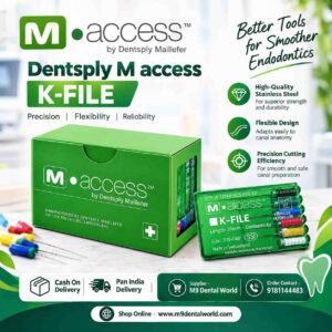 M-Access K File Stainless Steel Hand Files for Root Canal Treatment