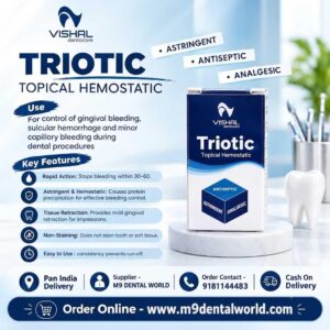 Vishal Dentocare Triotic Topical Hemostatic