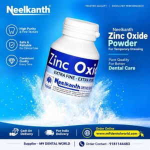 Neelkanth Zinc Oxide Powder – Extra Fine & Extra Pure (110g)
