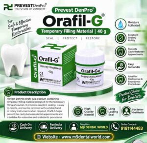 Prevest DenPro Orafil-G Temporary Filling Material (40g)